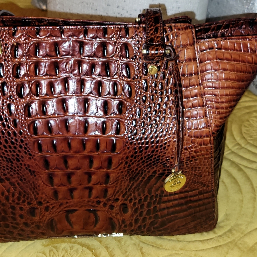 Brahmin Tori Tote--Pecan Melbourne